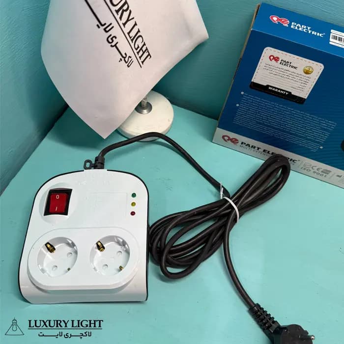 محافظ برق یخچال 2 خانه کابل 3 متری پارت الکتریک 8789 — تصویر ۷