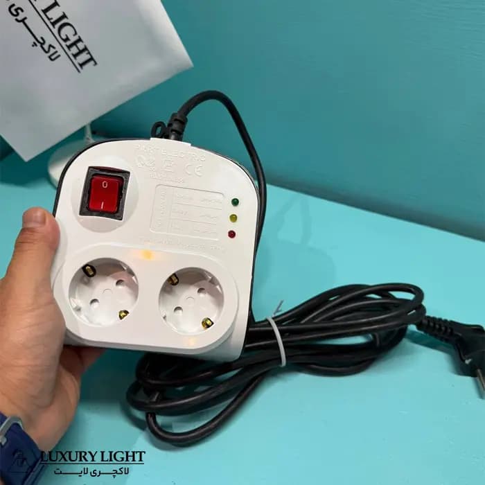 محافظ برق یخچال 2 خانه کابل 3 متری پارت الکتریک 8789 — تصویر ۶