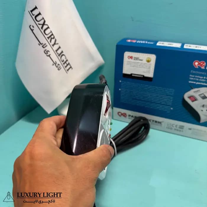 محافظ برق یخچال 2 خانه کابل 3 متری پارت الکتریک 8789 — تصویر ۸