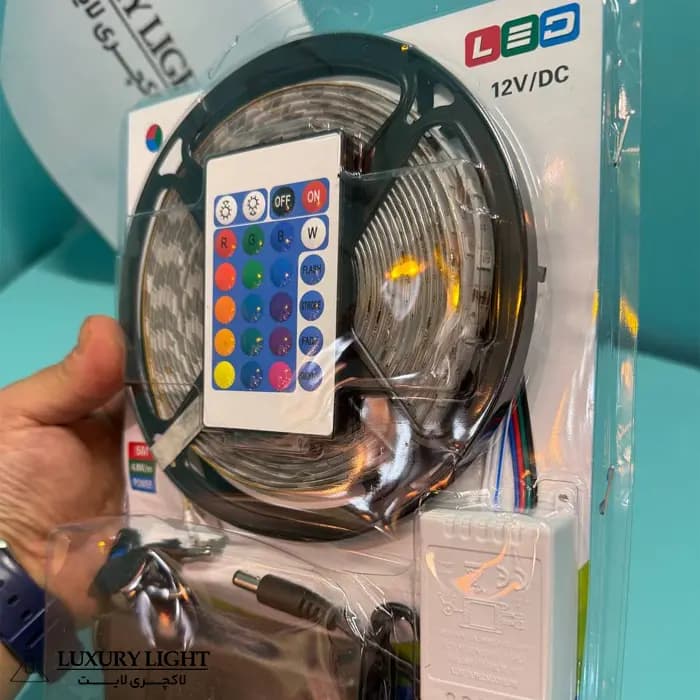 ریسه ال ای دی هفت رنگ 5 متری دریم لایت کد RGB5 — تصویر ۲