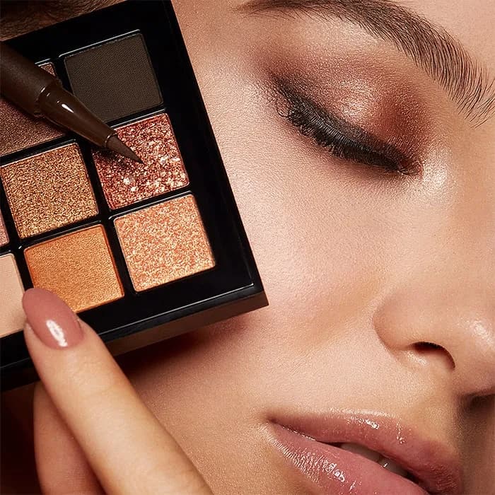 پالت سایه گلامور مولتی فینیش کیکو میلانو مدل KIKO Milano Glamour Multi Finish Eyeshadow Palette — تصویر ۶