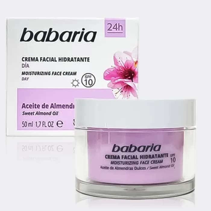 کرم روز مرطوب کننده 24 ساعته باباریا مدل babaria Moisturizing Face Cream — تصویر ۲