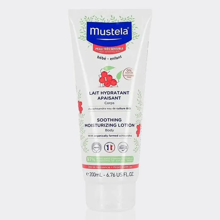 لوسیون بدن حساس کودک موستلا مدل Mustela Soothing Moisturizing Lotion — تصویر ۲