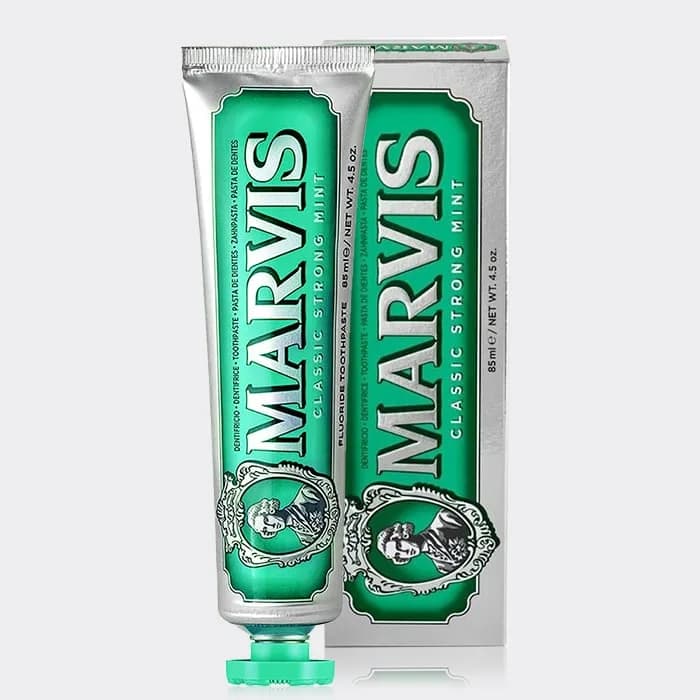 خمیر دندان کلاسیک مارویس مدل Marvis Classic Strong Mint Toothpaste 85ml — تصویر ۵