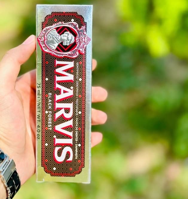 خمیر دندان بلک فورست مارویس مدل Marvis Black Forest Toothpaste 75ml — تصویر ۵