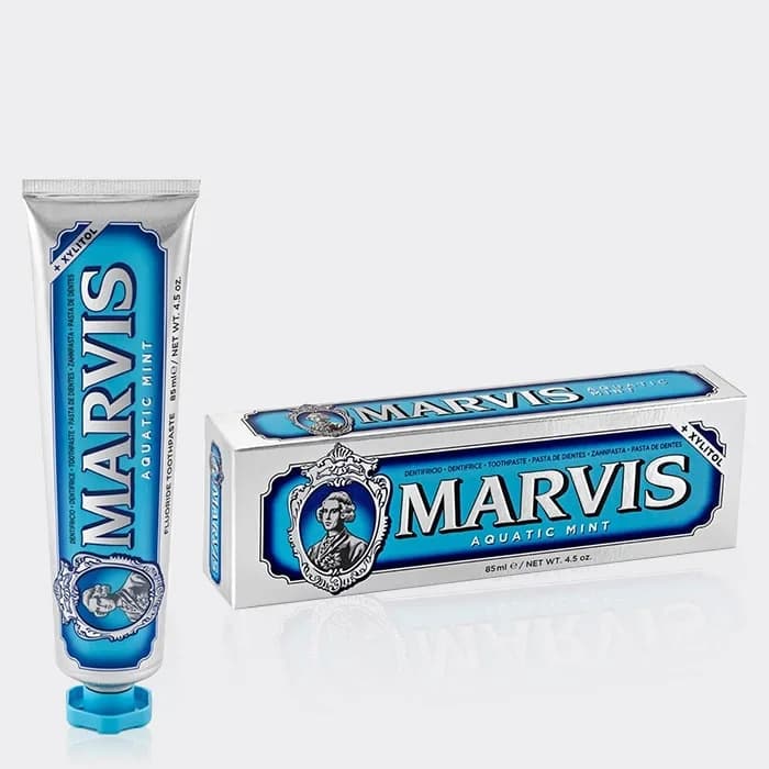 خمیر دندان آکواتیک مارویس مدل Marvis Aquatic Mint Toothpaste 85ml — تصویر ۶