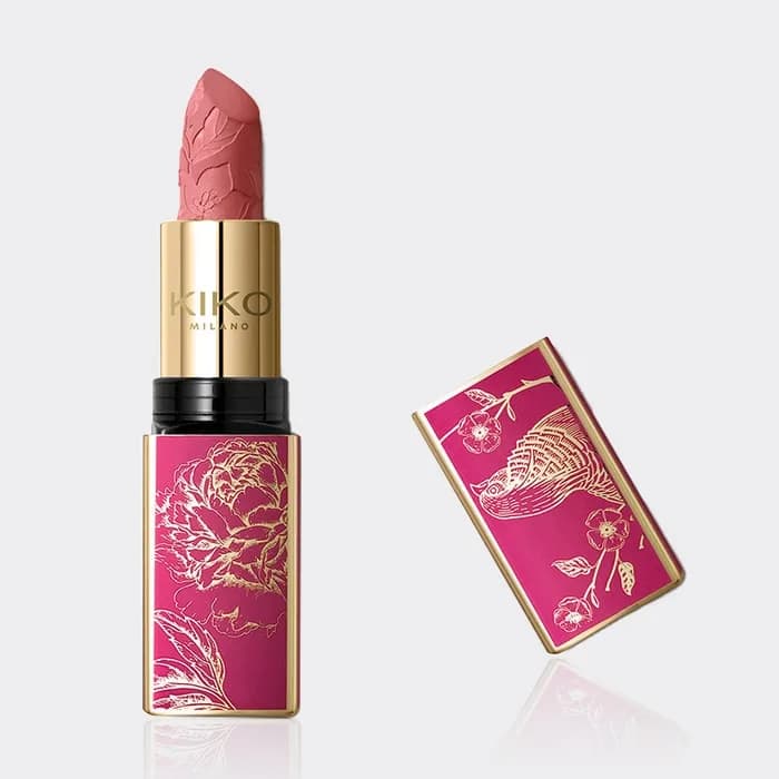 رژلب جامد چارمینگ اسکیپ کیکو میلانو مدل KIKO Milano Charming Escape Luxurious Matte Lipstick — تصویر ۳