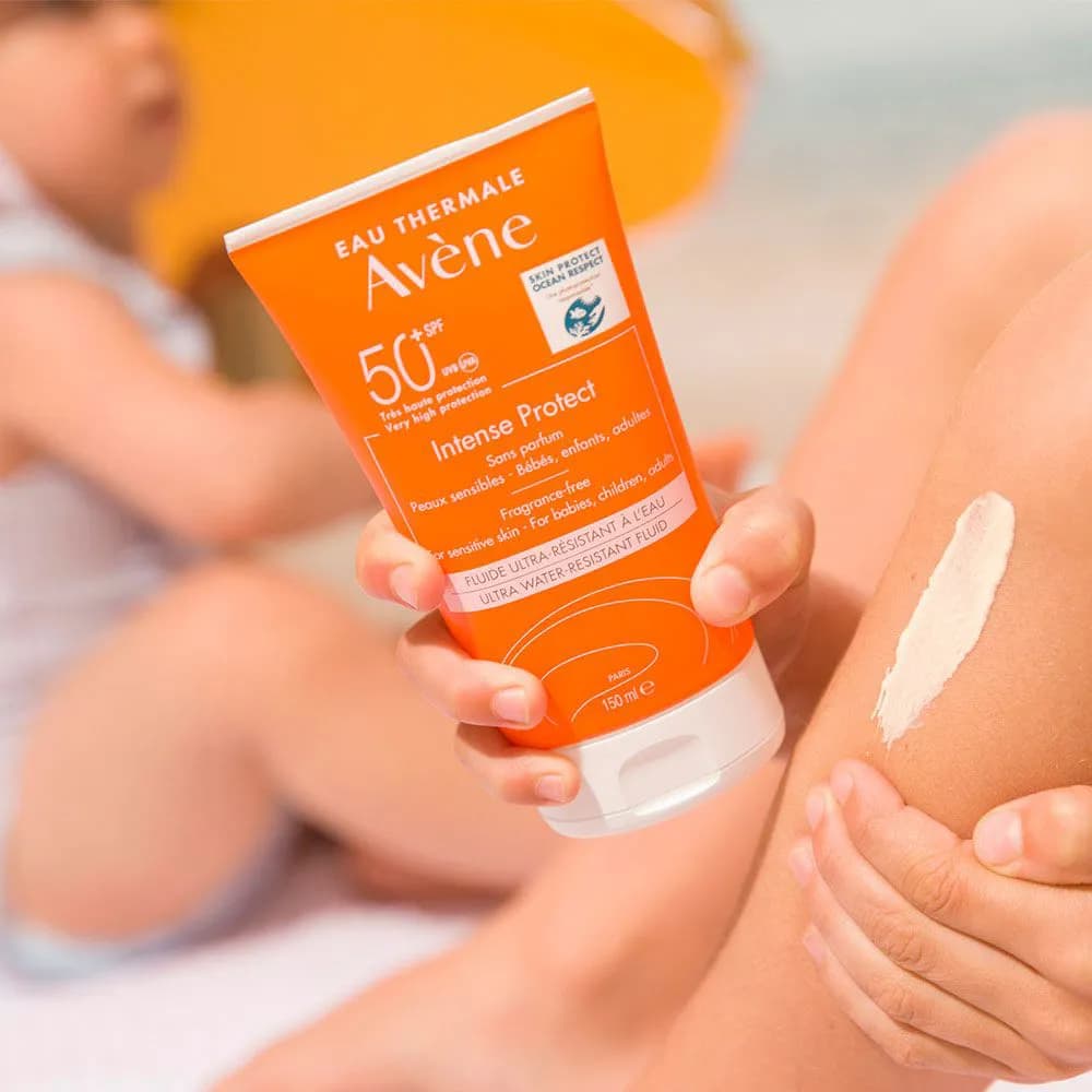 فلوئید ضدآفتاب پوست حساس اون مدل Avene Intense Protect SPF50 — تصویر ۴