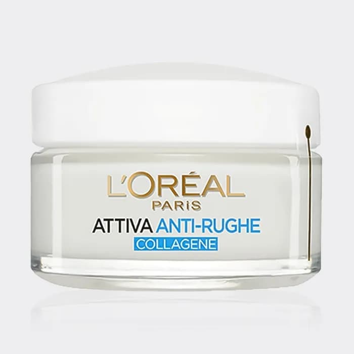 کرم مرطوب کننده ضد چروک کلاژن لورآل مدل L’Oréal Attiva Anti-Wrinkle Collagen Hydrating Cream