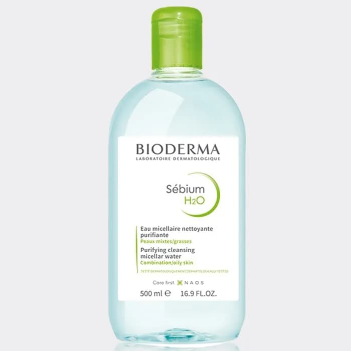 میسلارواتر پوست مختلط و چرب بایودرما 500 میل مدل Bioderma Purifying Cleansing Micellar Water
