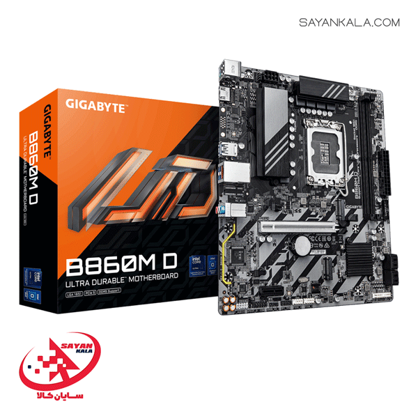 مادربرد گیگابایت مدل MOTHERBOARD GIGABYTE B860M D DDR5 — تصویر ۲