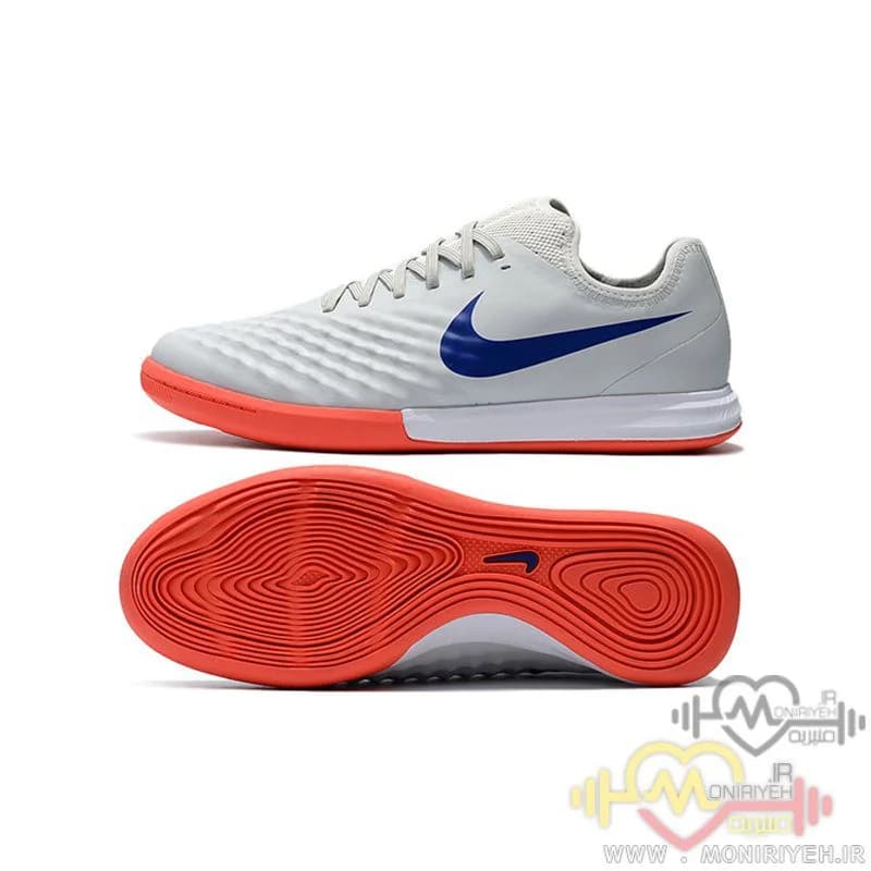 کفش فوتبال سالنی نایک – طوسی Nike Futsal Magistax Final II 2 — تصویر ۵