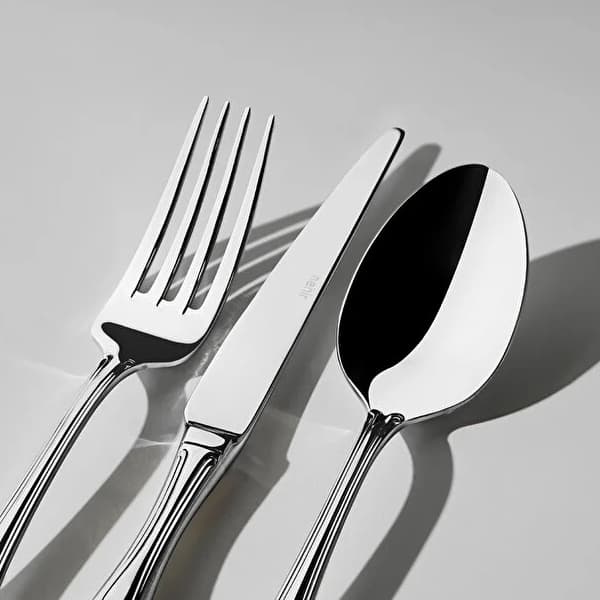 سرویس قاشق، چنگال و کارد 6 نفره 18 پارچه نهیر مدل Lalezar — تصویر ۲