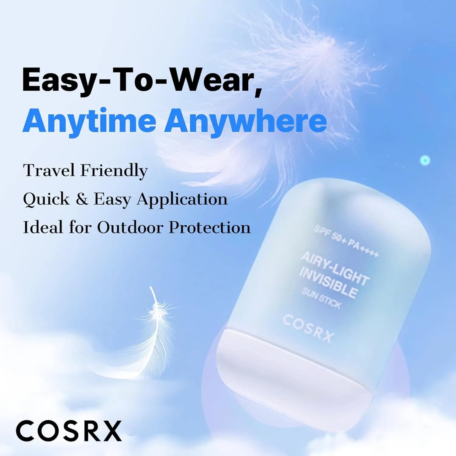 ضدآفتاب استیکی بدون رنگ ++++SPF 50+ PA کوزارکس 19 گرم — تصویر ۵