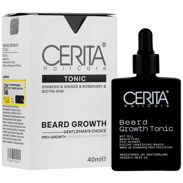 تونیک تقویت ریش سریتا 40 میلی لیتر Cerita