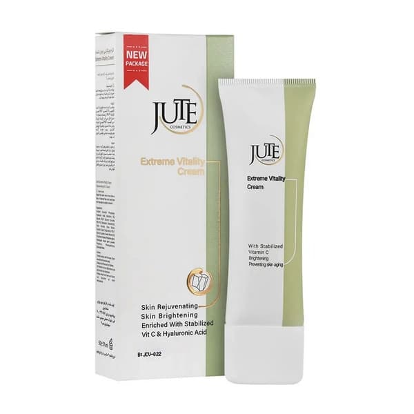 کرم جوان کننده ویتالیتی حاوی ویتامین سی ژوت 50 میلی‌لیتر Jute