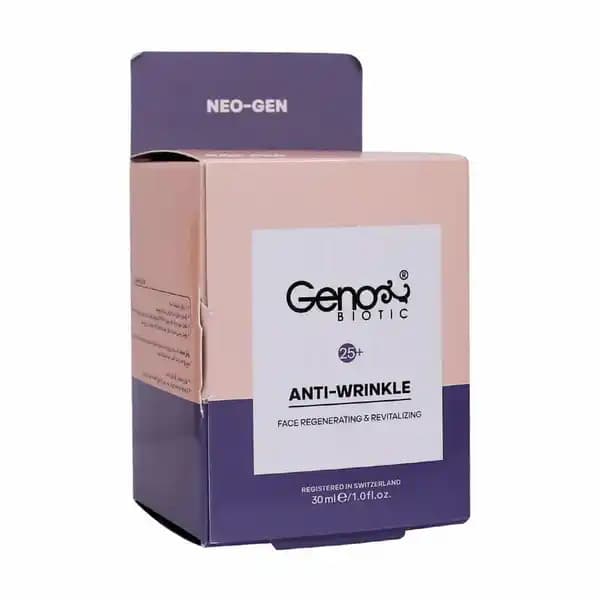 کرم ضدچروک شب بالای 25 سال ژنوبایوتیک 30‌‌ میلی‌ لیتر GenoBiotic — تصویر ۲