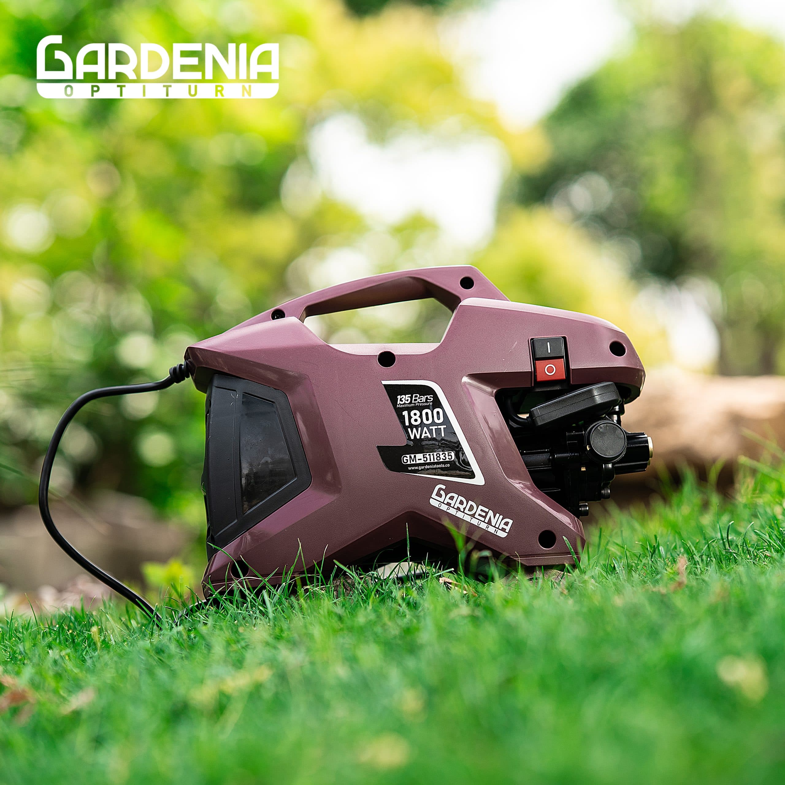 کارواش 135 بار دینامی گاردنیا Gardenia مدل GM-511835 — تصویر ۲