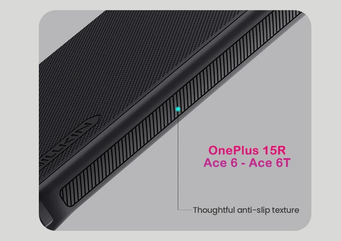 قاب ضدضربه مگنتی OnePlus Ace 6 مارک نیلکین مدل Super Frosted Shield Pro Magnetic — تصویر ۷