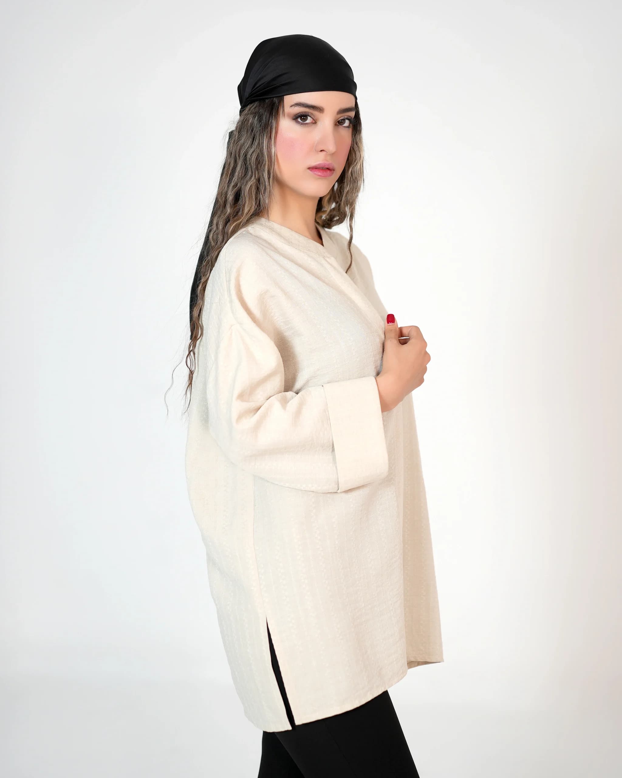 شومیز آستین پاکتی زنانه کد 1332(523) — تصویر ۲