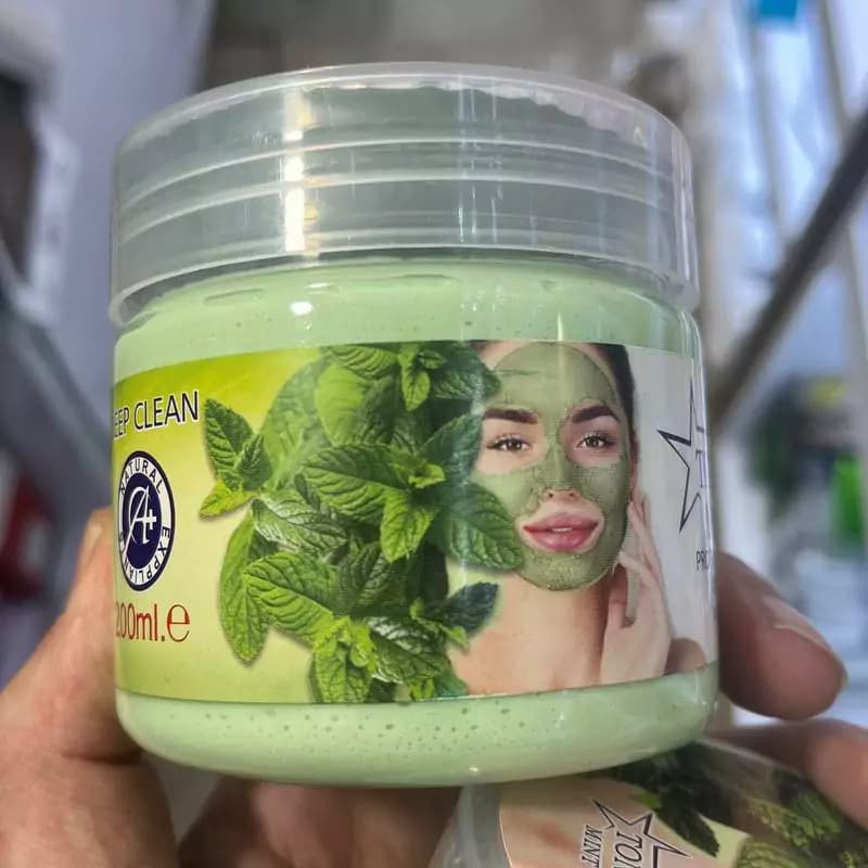 ماسك صورت تونايت گچي نعنا حجم 200 ميلي ليتر — تصویر ۶