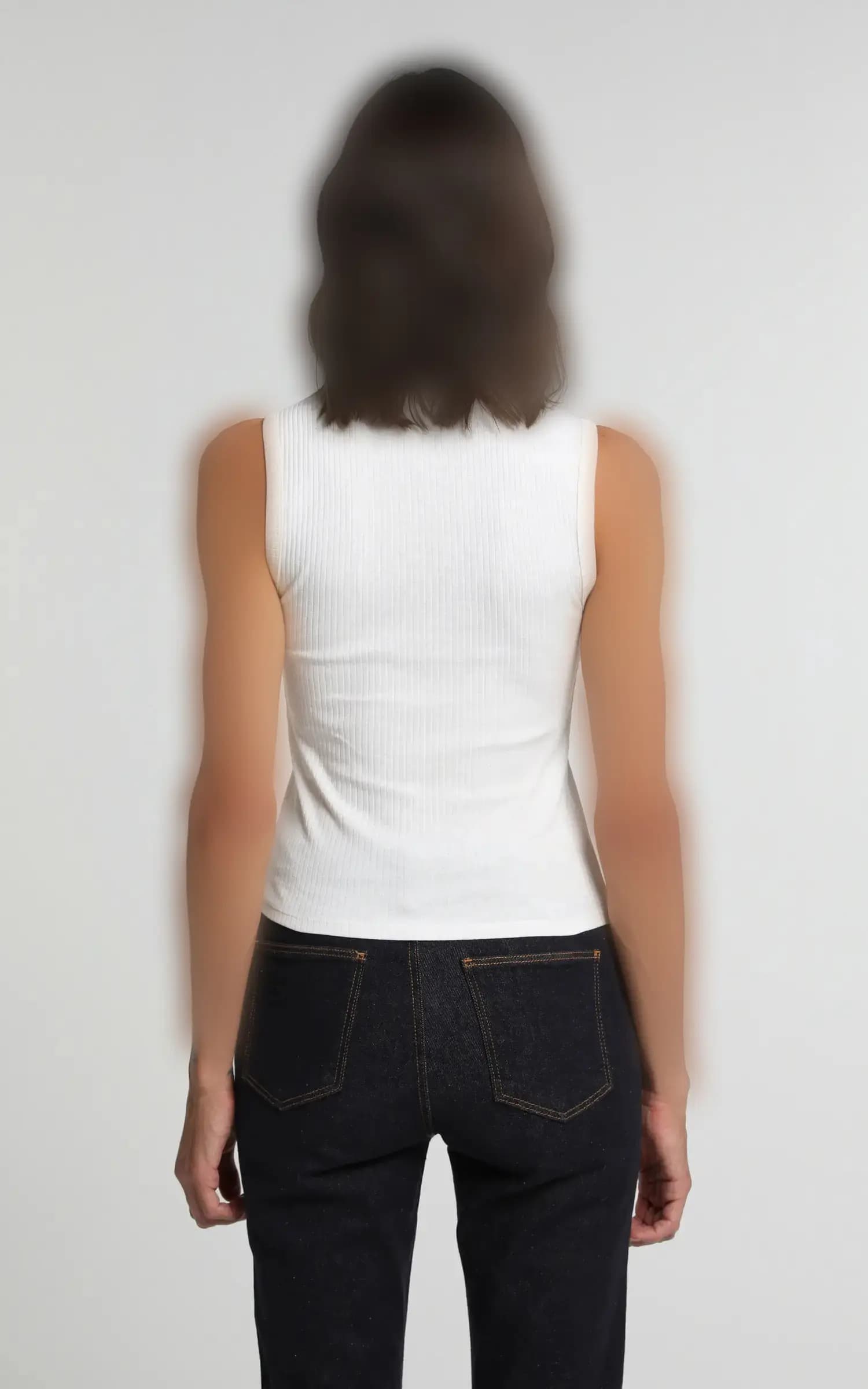 تاپ زنانه با یقه ایستاده colins کد CL1070207 — تصویر ۱۰