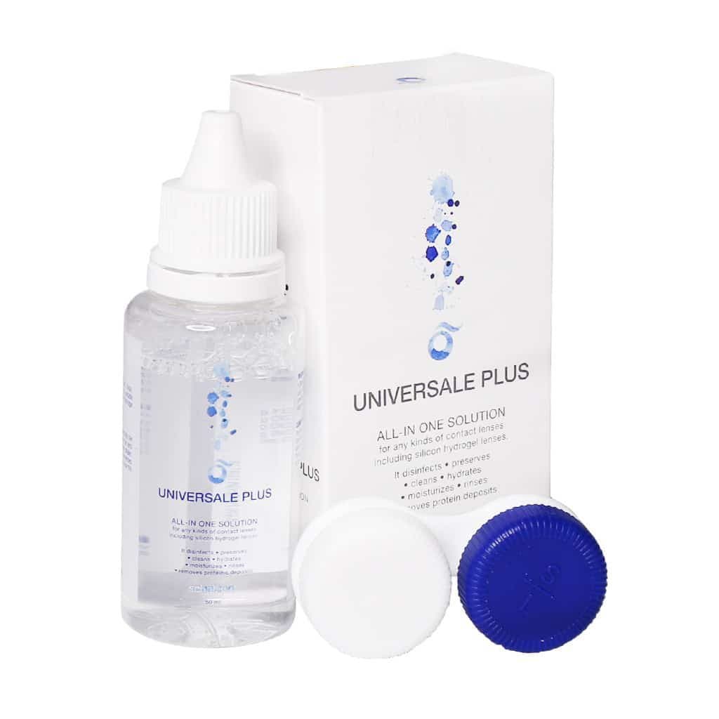 مایع لنز یونیورسال پلاس Universal Plus (۵۰ میل) | محلول چندمنظوره — تصویر ۲