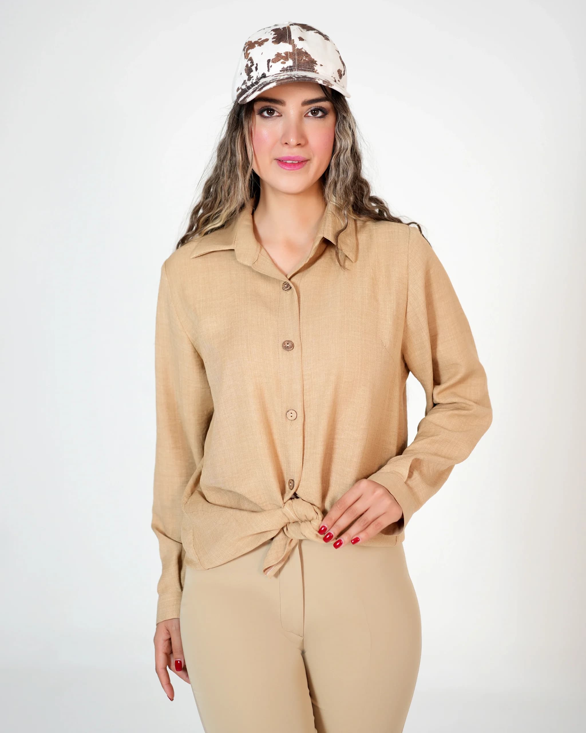 شومیز اسپرت زنانه با رنگبندی گسترده کد 03 (511) — تصویر ۶