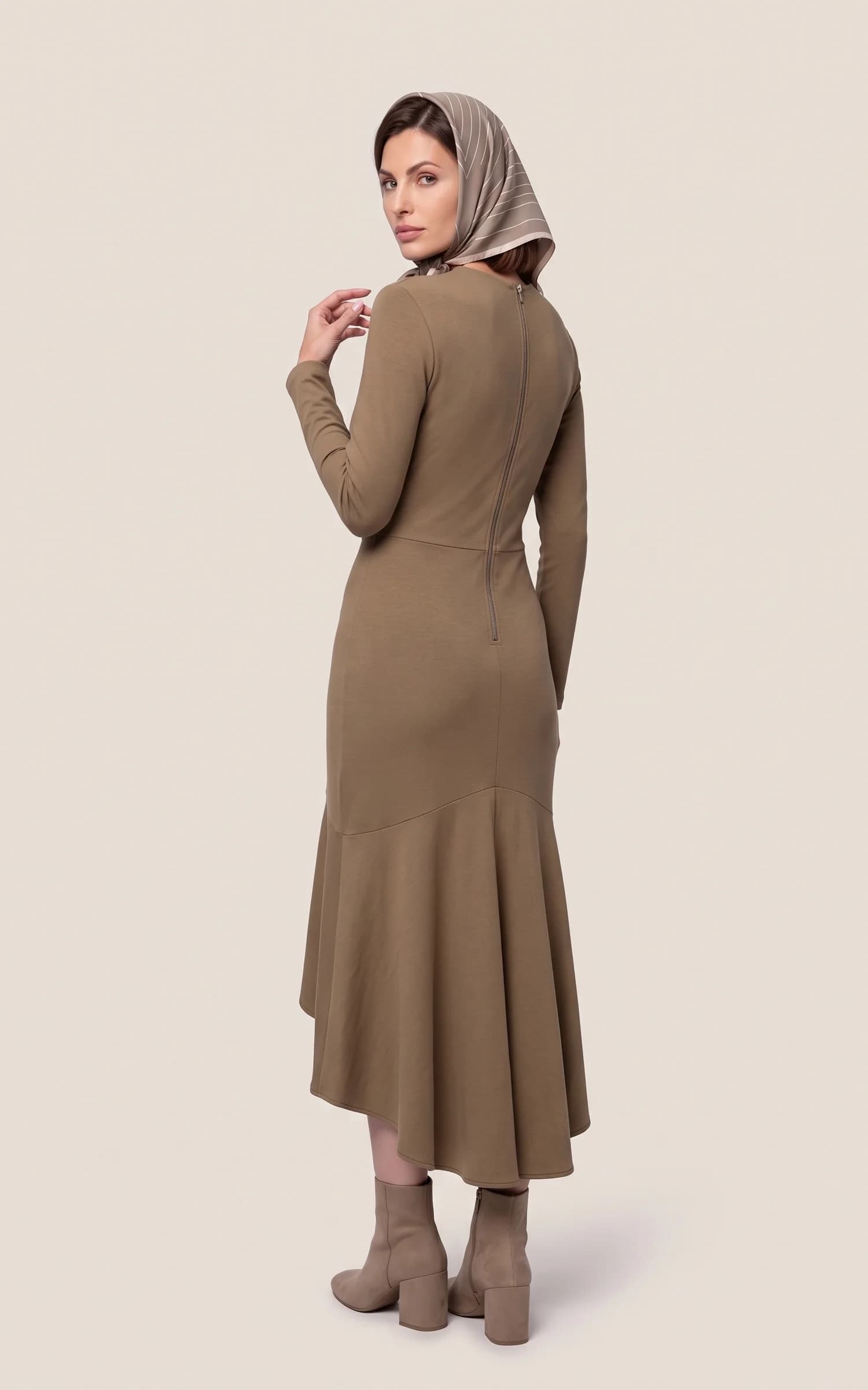 پیراهن زنانه دامن کلوش nevado کد 405114092029 — تصویر ۲