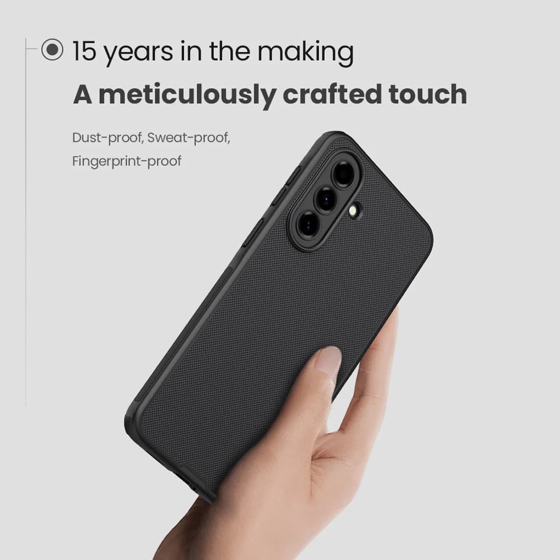 قاب ضدضربه مگنتی Galaxy A57 مارک نیلکین مدل Super Frosted Shield Pro Magnetic — تصویر ۱۱