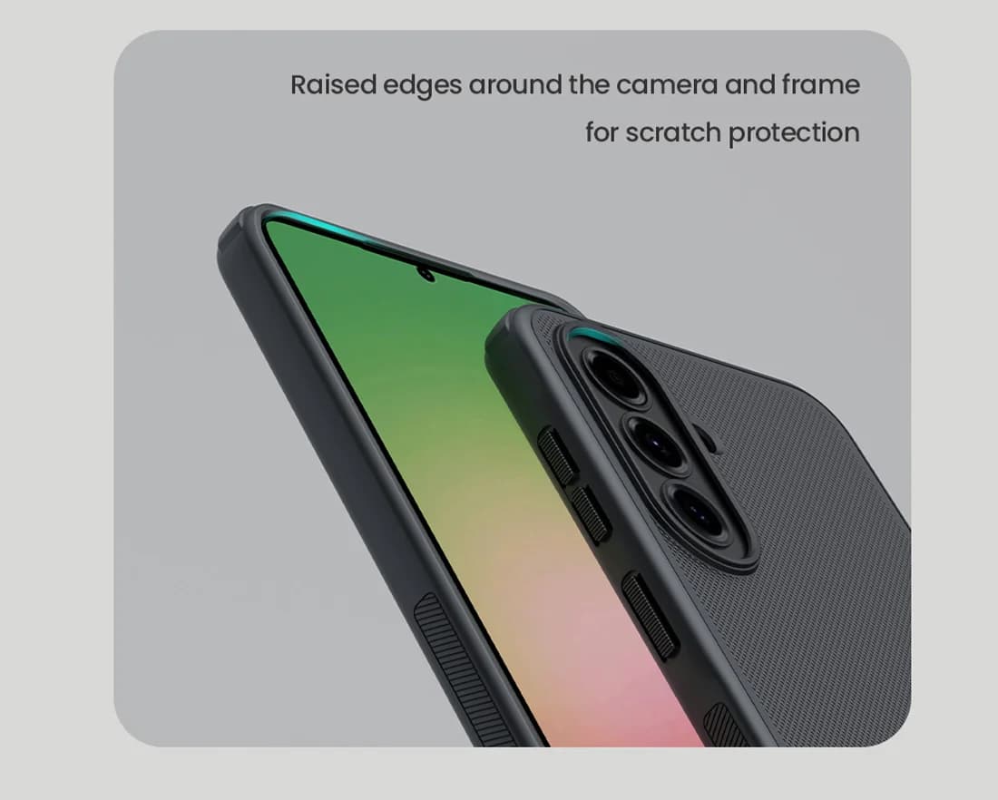قاب ضدضربه Galaxy A57 مارک نیلکین مدل Super Frosted Shield Pro — تصویر ۷