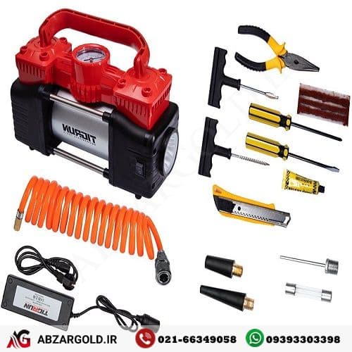 کمپرسور فندکی و برق شهری دو سیلندر تیگران مدل TG-102S — تصویر ۱۲