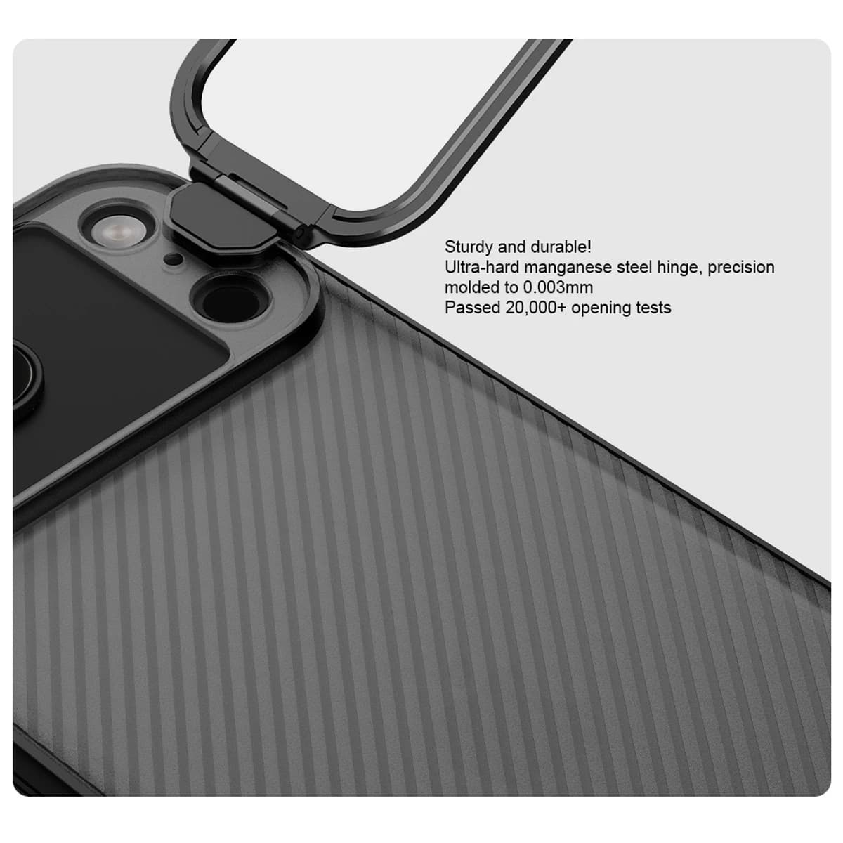 گارد دودی کمرا استند iPhone 17 Pro Max مارک نیلکین مدل CamShield Prop — تصویر ۸