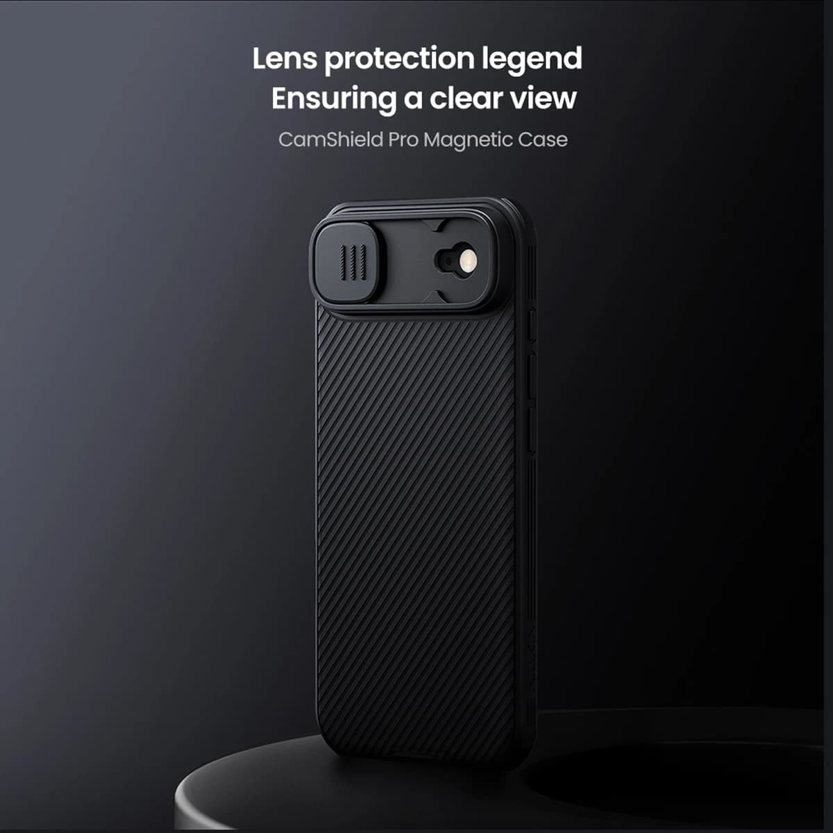 گارد ضد ضربه مگنتی iPhone 17 Air مارک نیلکین مدل Camshield Pro Magnetic — تصویر ۱۲