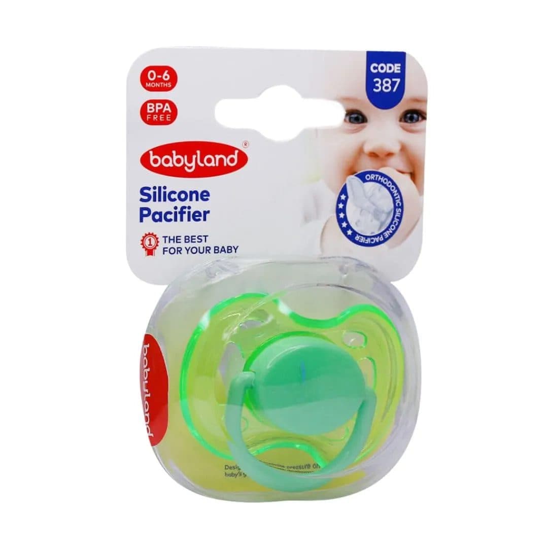 پستانک النا شفاف ارتودنسی قاب کریستالی 0-6 ماه بی بی لند babyland کد 387 — تصویر ۱۰