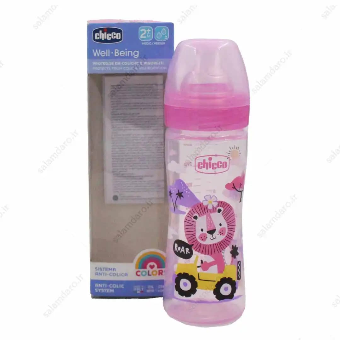 شیشه شیر ول بی اینگ سیلیکون چیکو گنجایش 250 میلی لیتر 28623100 chicco — تصویر ۹