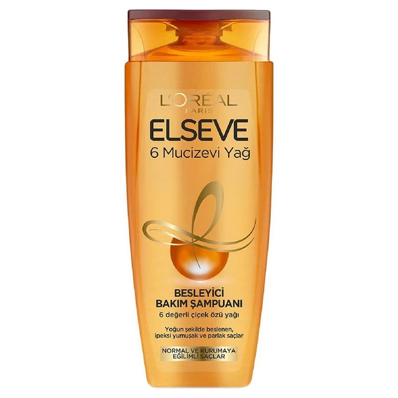 شامپو لورال روغن معجزه موهای خشک LOREAL ELSEVE Mucizevi Yag
