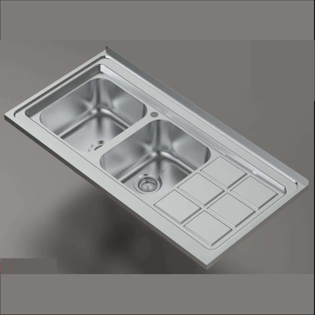 سینک آشپزخانه روکار SST-102 نیکالا