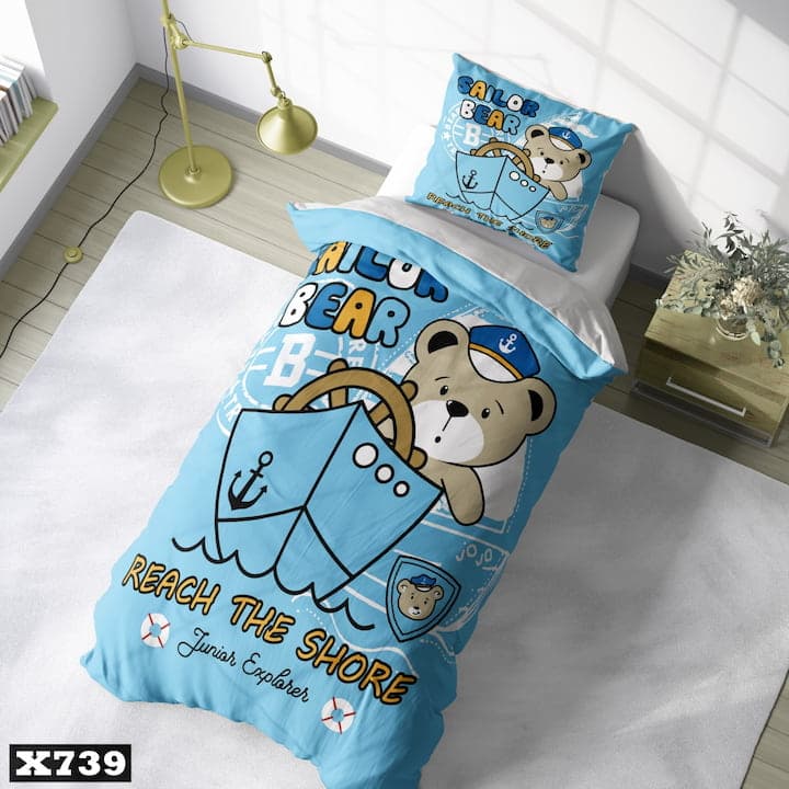 روتختی کودک طرح خرس ملوان کد 739 — تصویر ۲