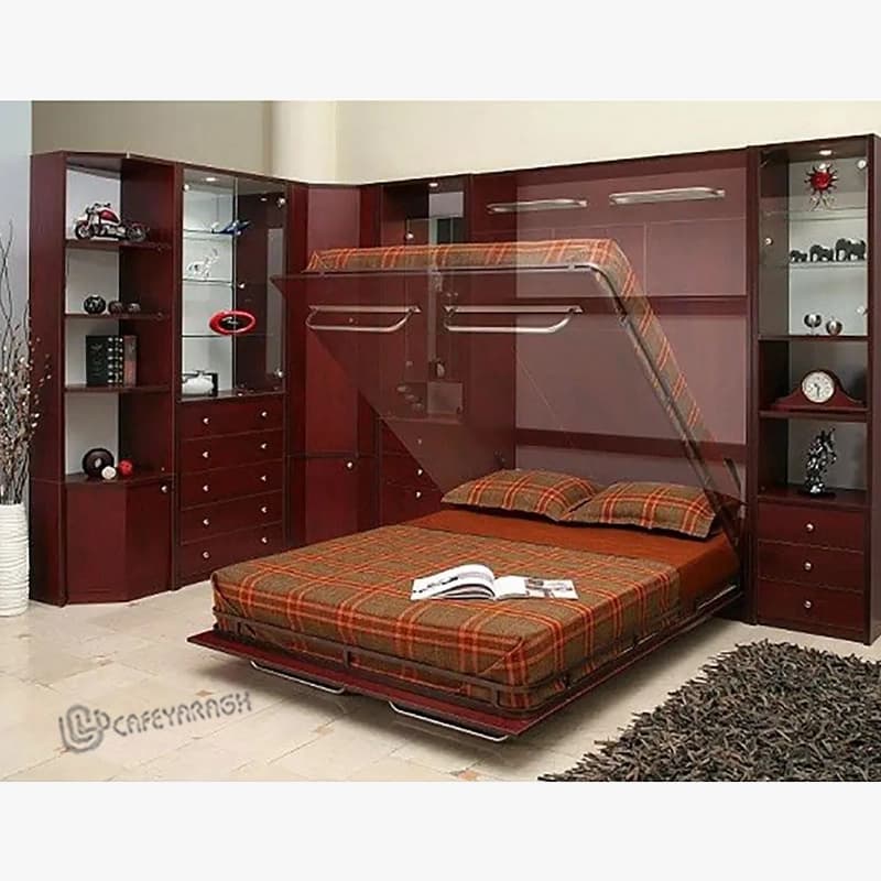 کلاف تخت خواب تاشو دو نفره — تصویر ۵