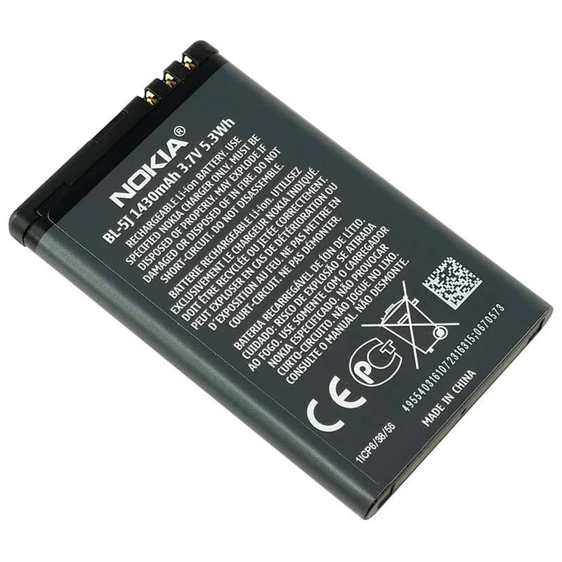 باتری موبایل اورجینال نوکیا Nokia BL-5J — تصویر ۴
