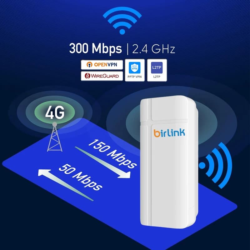 مودم روتر بی سیم 4G LTE بیرلینک مدل BL420 Outdoor — تصویر ۴