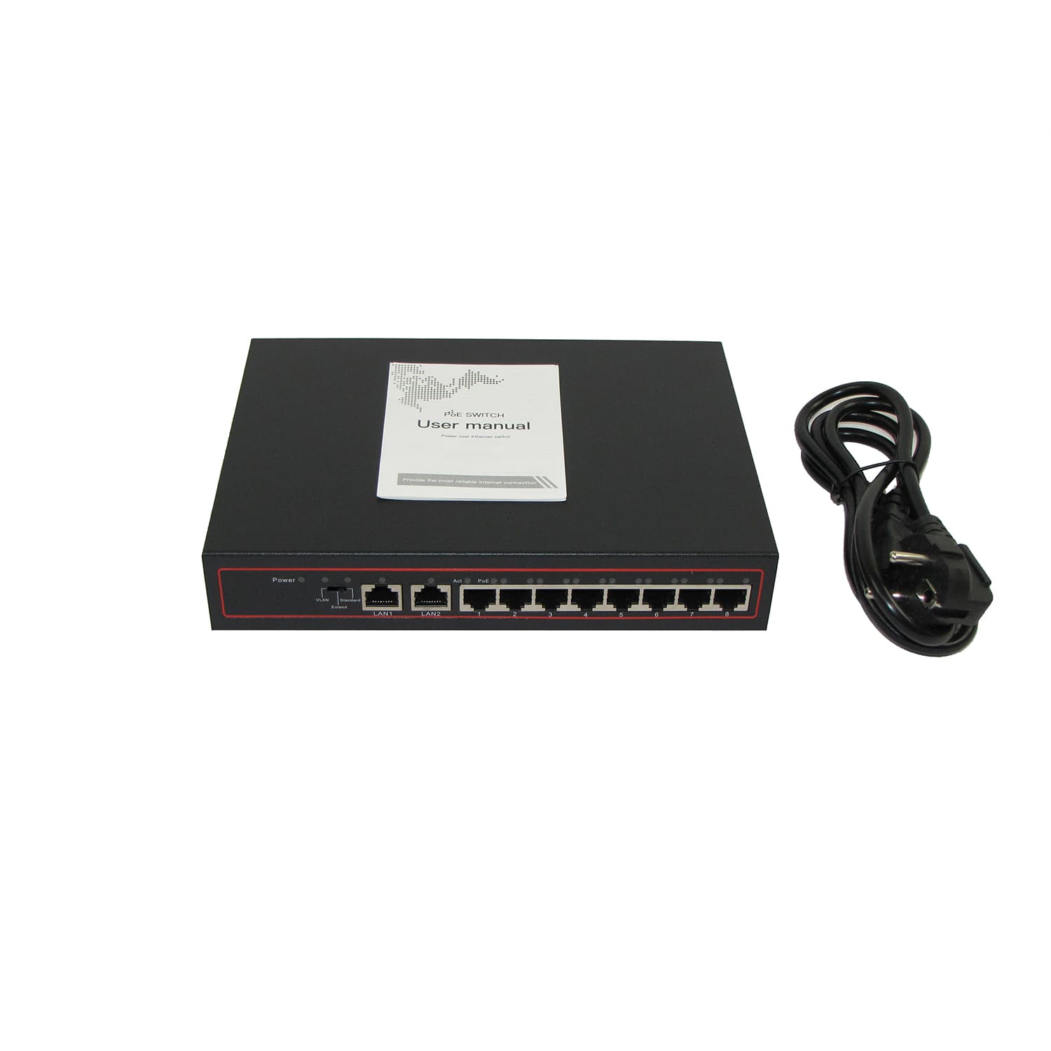 سوییچ شبکه 10 پورت POE مارلیک تک مدل TXE089 — تصویر ۱۰