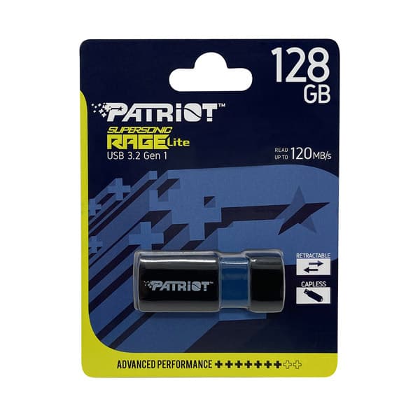 فلش مموری پاتریوت مدل RAGE LITE ظرفیت 128 گیگابایت