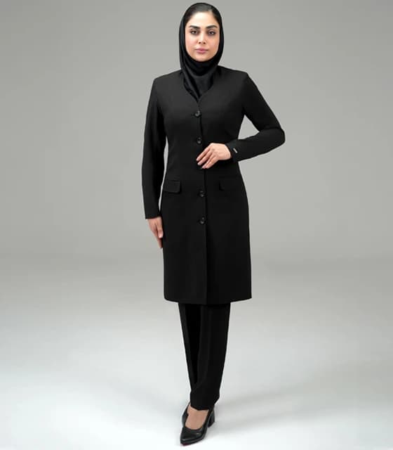 مانتو شلوار اداری ساینا — تصویر ۹