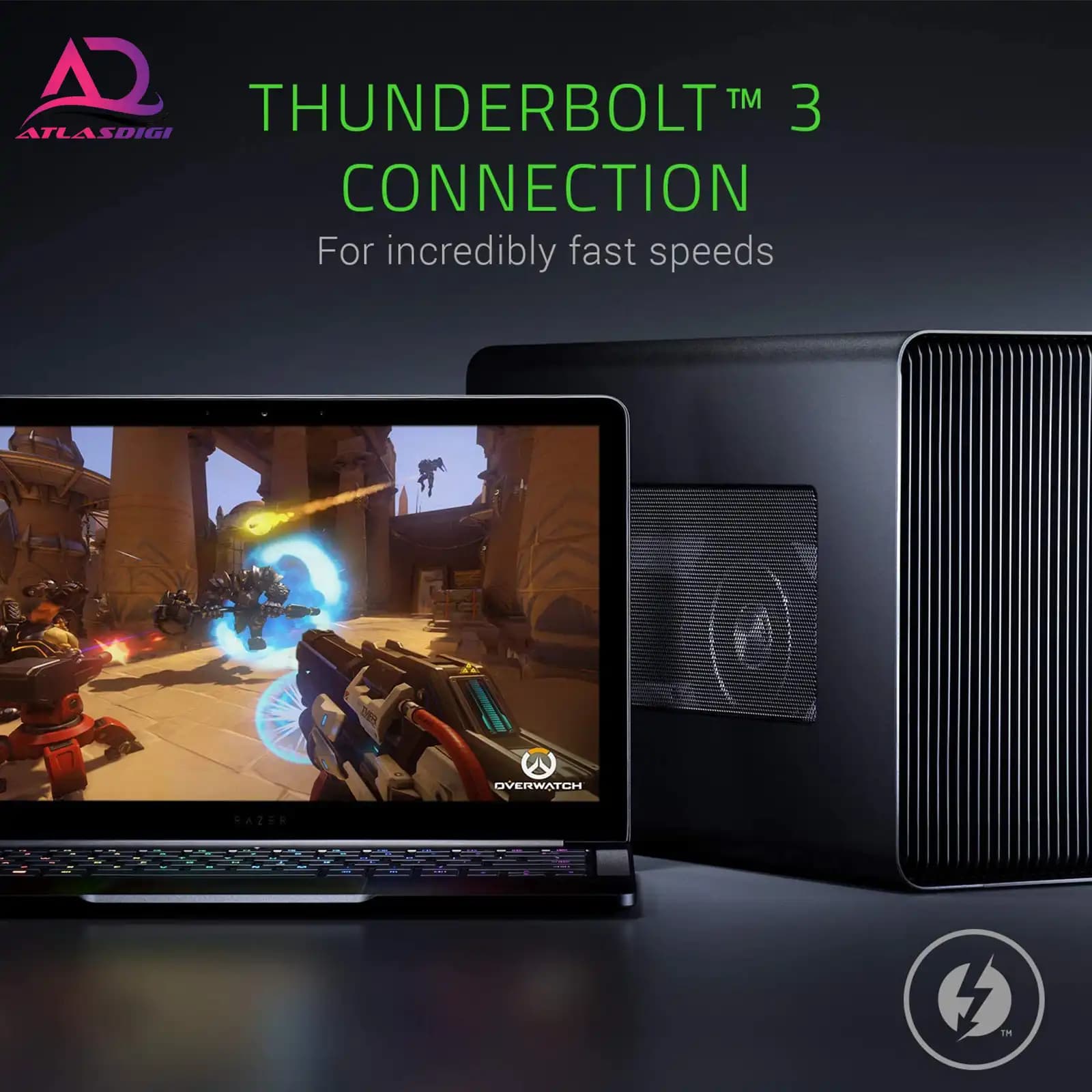 محفظه کارت گرافیک خارجی ریزر مدل Razer Core X — تصویر ۳
