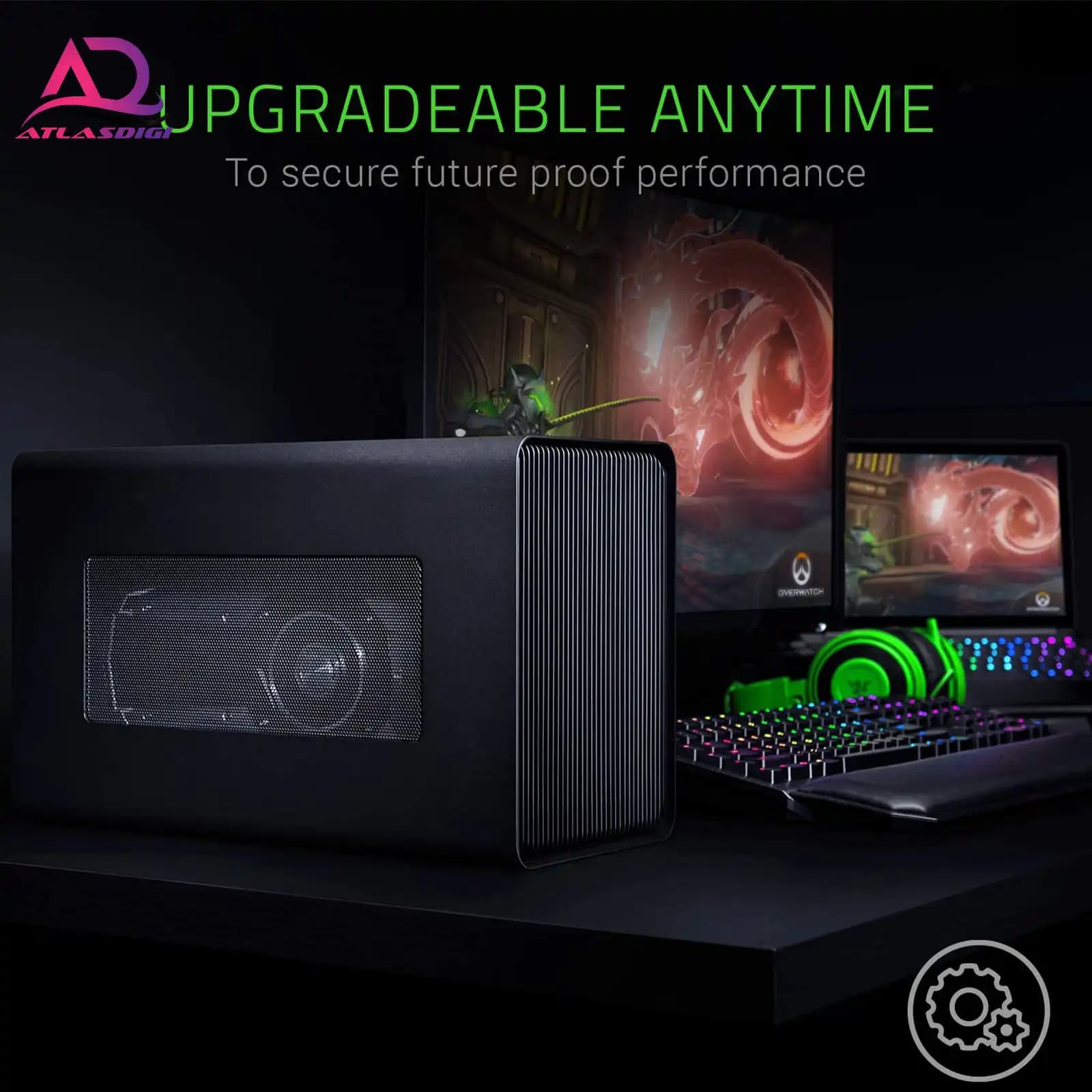 محفظه کارت گرافیک خارجی ریزر مدل Razer Core X — تصویر ۲