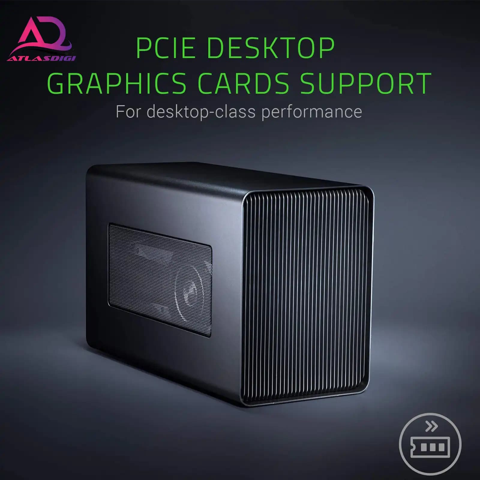 محفظه کارت گرافیک خارجی ریزر مدل Razer Core X — تصویر ۴