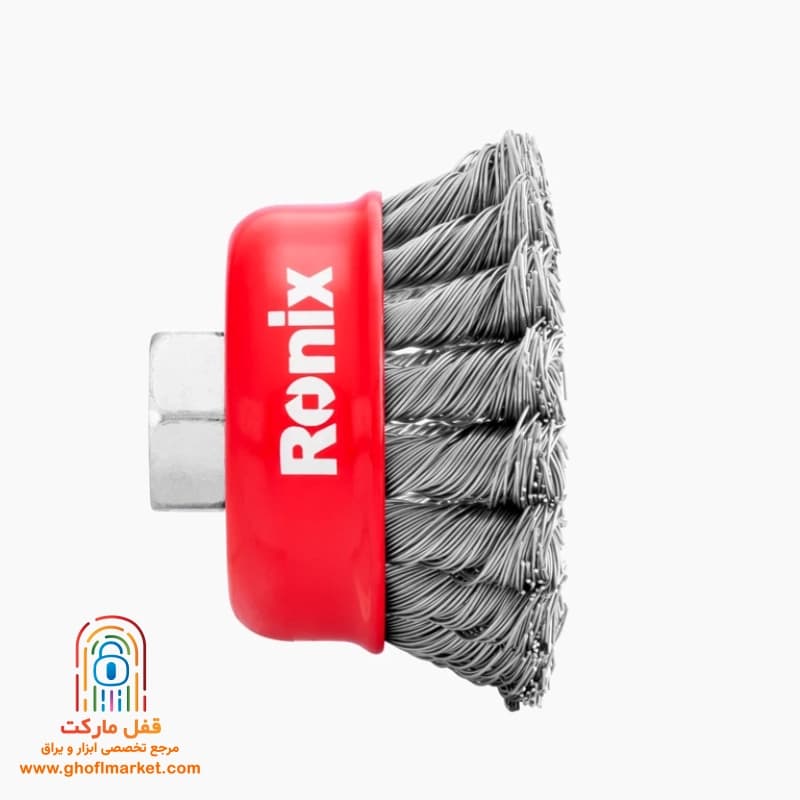 فرچه سردریلی کاسه ای 75 میلی متری رونیکس مدل RH-9942 — تصویر ۲