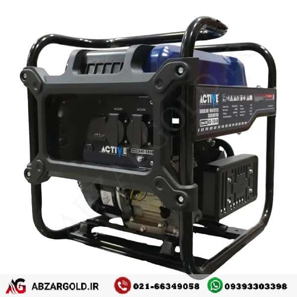 موتور برق اینورتر 4 کیلو وات اکتیو مدل AC-2840 (همراه با AVR) — تصویر ۲